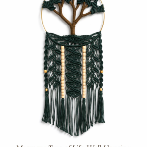 Eternal Tree of Life – Luxury Handcrafted Macrame Wall Art | Artisan Made in India